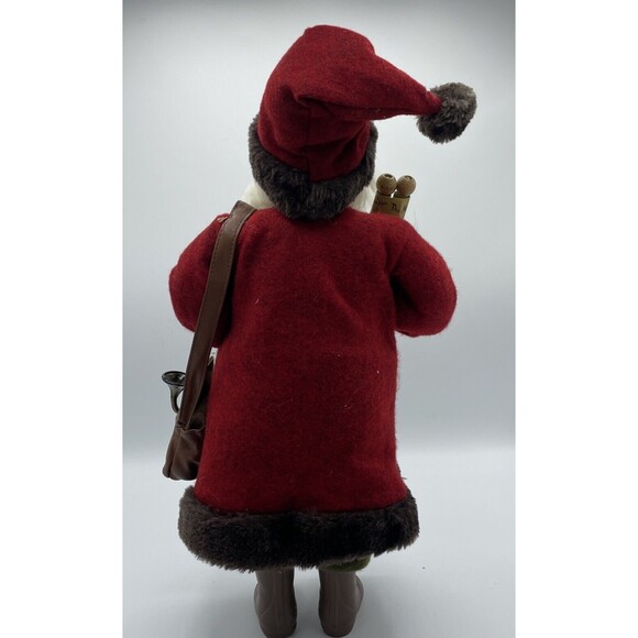 Old World Music Santa Clause, Music scroll, Bag Of Instruments, 17” Tall - Picture 7 of 13